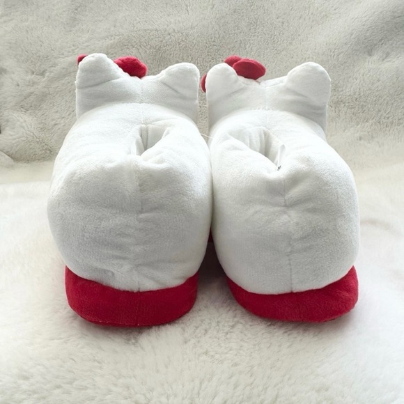 *NEW* Hello Kitty Slippers - Red Bow Size M/L 7-8 - Picture 5 of 6